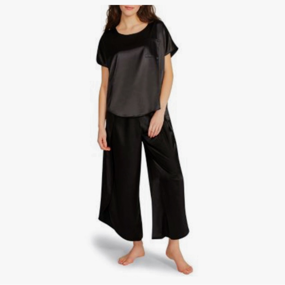 BB Dakota satin two piece lounge set